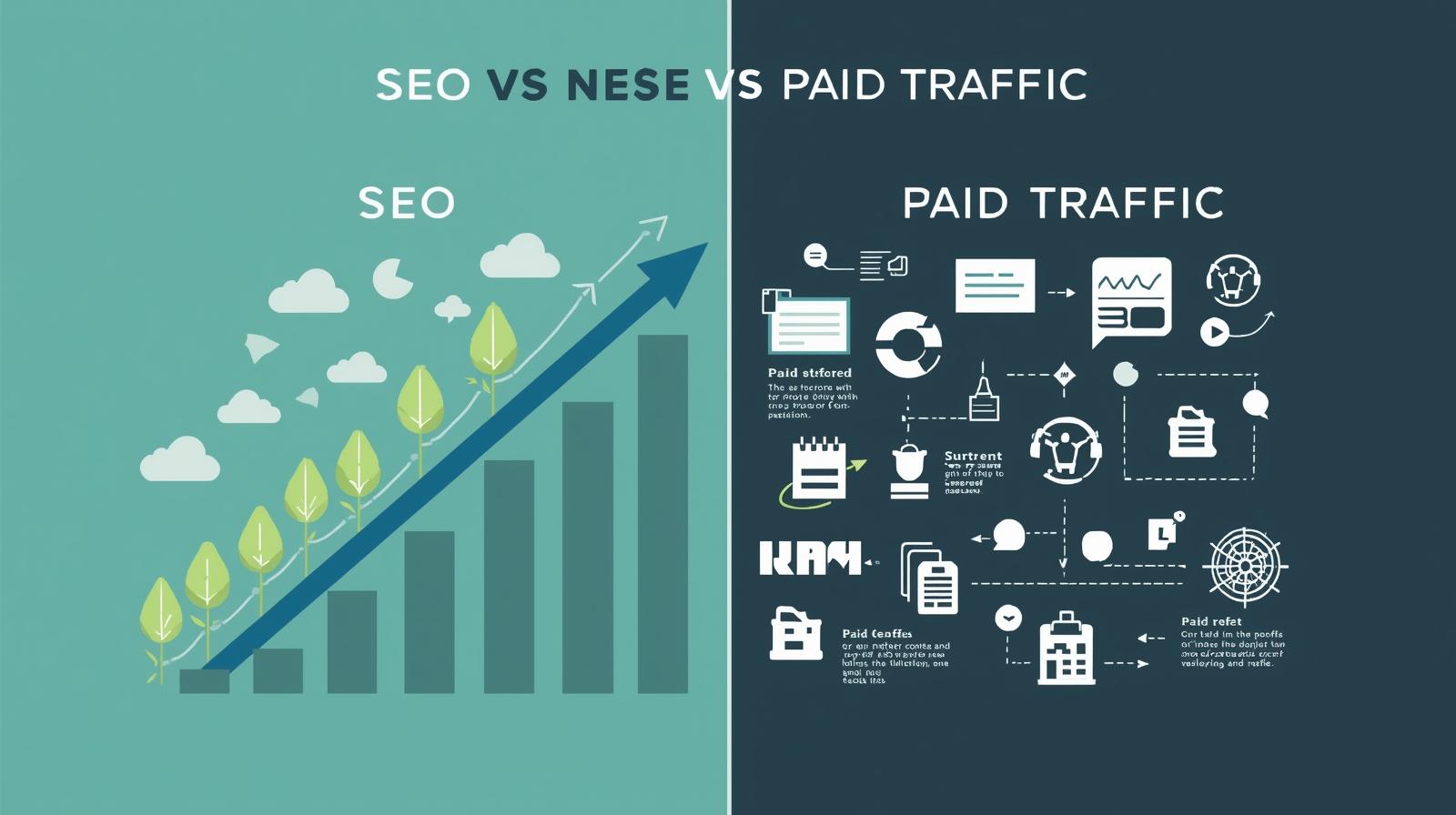 SEO vs Paid Traffic - What's Better Long-Term