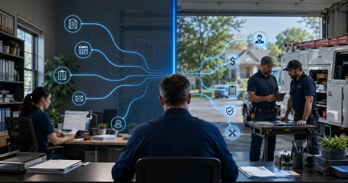 10 Contractor Tasks You Should Automate With AI —and 5 you shouldn’t with a digital operations dashboard
