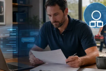 Home service business team planning 12 signs your home service business has outgrown its software with a digital operations dashboard