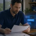 Home service business team planning best review-management software for contractors with a digital operations dashboard