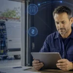 Home service business team planning field service software features you may be paying for but never use with a digital operations dashboard