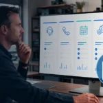 Home service business team planning when should a contractor upgrade to field service management software with a digital operations dashboard